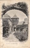 CPA Chateau De Fougeres Vue Interieure