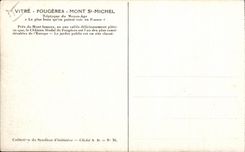 CPA Fougeres Le Jardin Public (site classe)it faul venir la pour comprendre l enthousiasme de Balzac et Victor Huge de