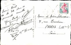 Recuerdo de CPA de NR de Peiniere