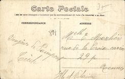 CPA forest of Paimpont the Valley without Immense return wooded and very broken Valley or the Fairy Viviane enfermalt known as one it