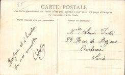CPA Parame Cote d Emeraude Vague Pres de la Digue