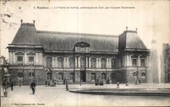 CPA Rennes Le Palais Juslice Commence en par Jacques Desbrosses