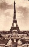 CPA Paris and Its Wonders Eiffel Tower