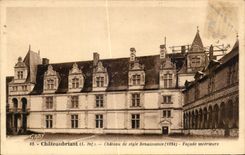 CPA Chateaubriant Castle of style Renaissance Interior Frontage