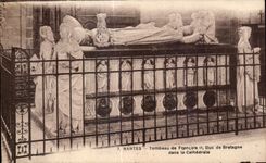 CPA Nantes Tomb of Francois II Duke of Brittany in the Cathedral