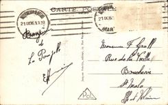 CPA Pompelle Monument sets up asia