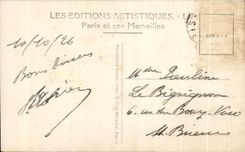 CPA Paris the Sacring Heart of Montmartre LIP Monument of style romano bysantin