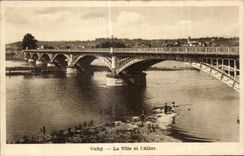 CPA Vichy the City and Allier