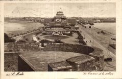 CPA St Malo the casino and the furrow