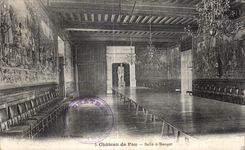 CPA Castle of Pau Dining room