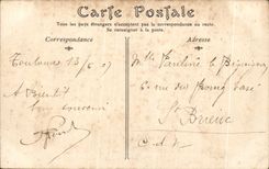 CPA Toulouse vista en la detencion tomada del hospital del registro bajo