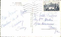 CPA In Brittany Saint Malo the flage of Good Help