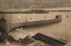 CPA Dimensions Emeraude St Malo the Walls