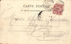 CPA St Malo Fort National the High tide