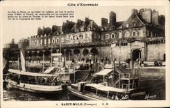 CPA Saint Malo (Brittany) Boats