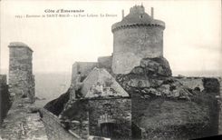 CPA Dimensions Emeraude Malo Saint Fort Laistte the Keep