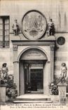 CPA St Malo Gate of the House or was born Chateaubriand Doos off the House vhere Chtateaubriand was born