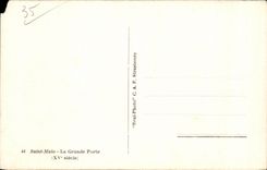 CPSM St Malo the Large Gate