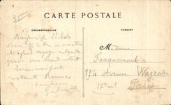 CPA Saint Malo the Beach of Good Help one Day of Storm