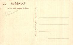 CPA Saint Malo Fort which protected the City