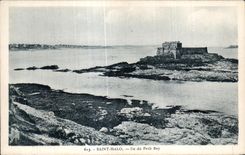 CPA Saint Malo Island of the Small Bey