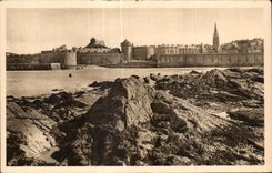 CPA Dimensions Emerald Malo Saint (III-and-Unpleasant) the City seen of Fort National