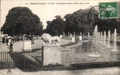 CPA Saint Cloud the Park Large Water Basin Lion