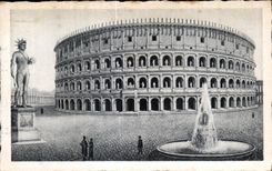 CPA Roma Ji Colosseo restaurato