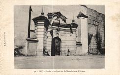 CPA Maroc Fez Entree Principale de la Manufacture d Armes