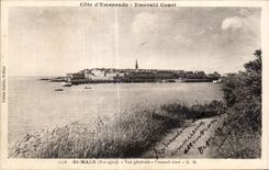 CPA St Malo (bre Agne) View General view