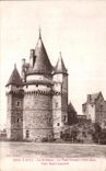 CPA Vitre Le Chateau Le Tour d angle Tour Saint Laurent