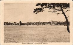 CPA Dinard La Vicomte Tour Solidor et St Servan