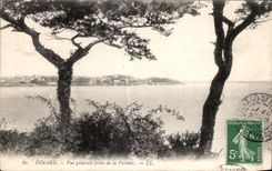 CPA Dinard Vue generale Prise de la Vicomte