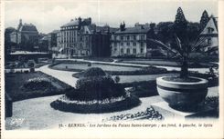 CPA Saint Servan Les Jardins du Palais Saint Georges du Jond d Gauche Le Lycee