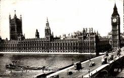 CPA The off Parliament and Westminster sea London Bridge