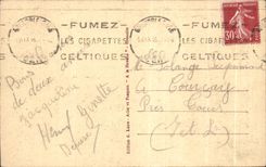 CPA Route of Lautaret Cascades of the Piss