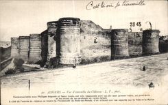 CPA Angers Vue d ensemble du Chateau