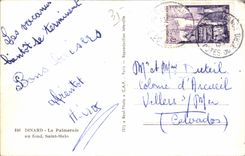 CPA Dinard La Palmeraie au fond Saint Malo