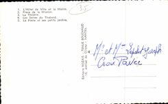 CPA Rennes L Hotel de Ville et la Mairie Place de la Mission Le Theatre Les Serres du Thabord La Poste et ses Petits