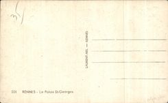 CPA Rennes La Palaise St Georges