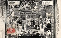 CPA Rennes Palais de Justice Tapisseries des Gobelins dans la Grande Salle du Parlement de Bretagne