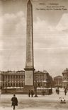 CPA Paris Obelisk Places Harmony The Obelisc and the Cancorde Place
