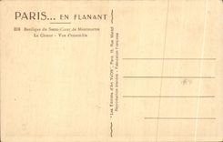 CPA Paris Montmartre Basilique Crowns Heart the chorus