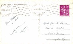 CPA Paris Notre Dame Illuminee