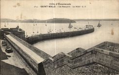 CPA St Malo Walls the Mole