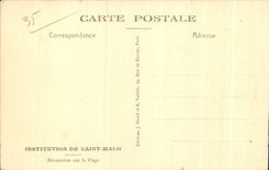 CPA Institution Of Saint Malo Re-creation on the Beach