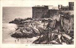 CPA Saint Malo the Bidouane Tower