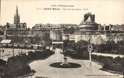 CPA Saint Malo Seen from of the Casino Train