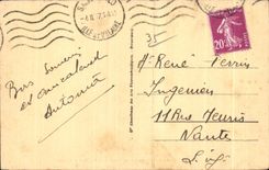 CPA Saint Malo Les Remparts Le Chateau et la Plage des Bains