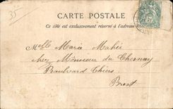 CPA Saint Malo Walls Left Western